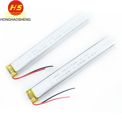 CE RoHS 3.7v HHS Ultra Thin Lipo Battery