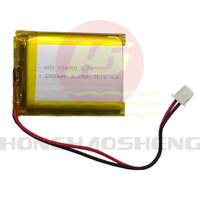 2500mAh Rechargeable lithium polymer cells UN38.3 MSDS KC IEC62133